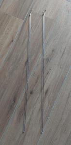 TWEE NIEUWE GORDIJNSTOKKEN, Ophalen of Verzenden, Nieuw, Minder dan 100 cm
