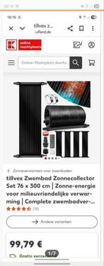 Zwembad Zonnecollector Set 76 x 300 cm I, Ophalen of Verzenden, Nieuw