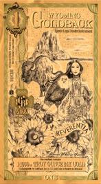 USA 1 goldback Wyoming 2022, Verzenden, Goud