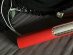 TL-Lamp - Tube - Vintage - Jaren '70 /kleur Rood, Huis en Inrichting, Lampen | Hanglampen, Minder dan 50 cm, Gebruikt, Ophalen