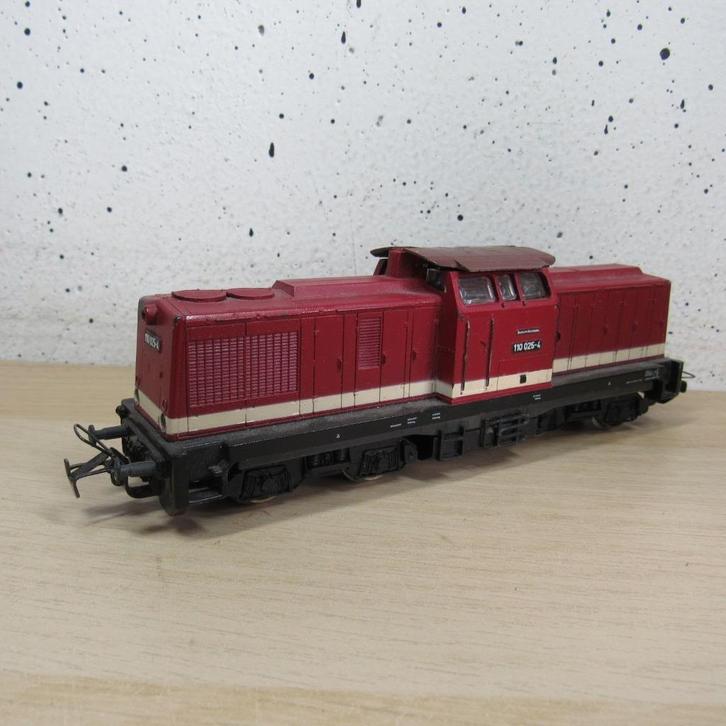 Piko DB BR110 diesellocomotief (analoog) zonder ovp, Hobby en Vrije tijd, Modeltreinen | H0, Gebruikt, Locomotief, Gelijkstroom