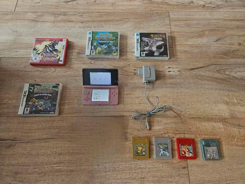 Nintendo Gameboy + DS Pokemon Spellen Gold Silver Crystal .., Spelcomputers en Games, Games | Nintendo Game Boy, Zo goed als nieuw