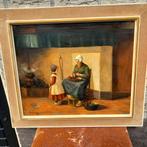 Hendrik van Langen  ( 1874-1964 ), Antiek en Kunst, Kunst | Schilderijen | Klassiek, Ophalen of Verzenden