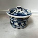 Delftsblauw suikerpotje botervlootje merk Zenith? Diam 7,5cm, Ophalen of Verzenden