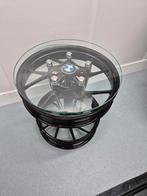 Unieke BMW Motorrad sidetable bijzettafel R1200GS GS mancave, 45 tot 60 cm, Minder dan 55 cm, Rond, Nieuw