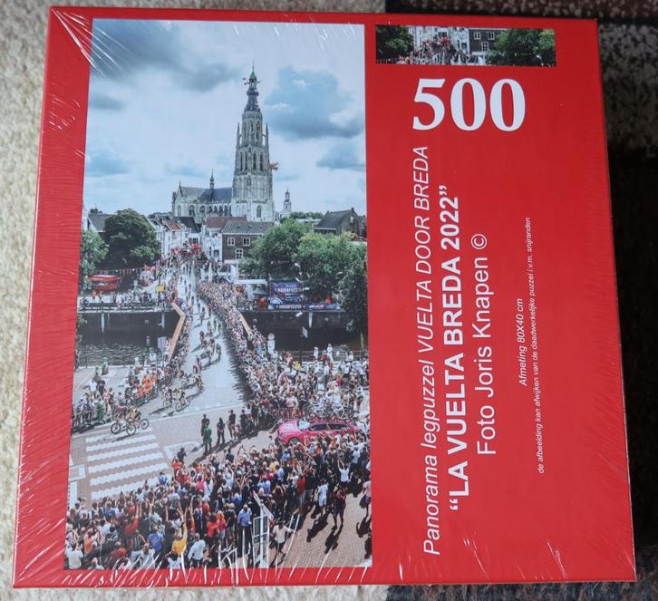 Legpuzzel Pix4Profs – 500 stukjes – “La Vuelta Breda 2022 “, Hobby en Vrije tijd, Denksport en Puzzels, Nieuw, Legpuzzel, 500 t/m 1500 stukjes