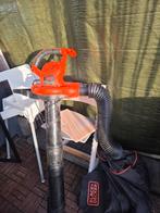 Black+Decker Bladblazer / Zuiger, Gebruikt, Met opvangzak, Ophalen of Verzenden, Elektrisch