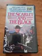 SCARLET AND THE BLACK. EX RENTAL VHS.EVC. BARBARA BOUCHET, Ophalen of Verzenden, Zo goed als nieuw, Horror