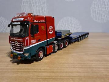Norager MB Arocs Bigspace 8x4 Nooteboom MCO-PX 6 axle beschikbaar voor biedingen