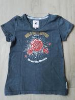 Izgst  grijs shirt Me and my monkey mt 140-146, Kinderen en Baby's, Kinderkleding | Maat 140, Meisje, Ophalen of Verzenden, Zo goed als nieuw