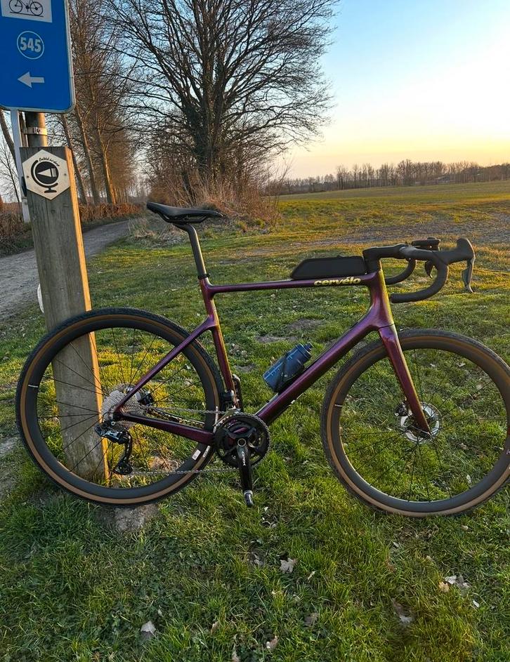 Cervelo Gravelbike Aspero 5 Maat 58 - Purple Sunset, Fietsen en Brommers, Fietsen | Racefietsen, Zo goed als nieuw, Heren, Overige merken