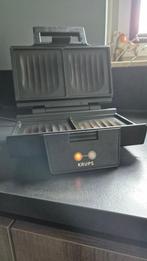Krups FDK4 tosti apparaat, Witgoed en Apparatuur, Broodroosters, Ophalen of Verzenden, Gebruikt