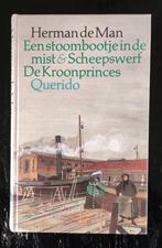 Herman de Man: Stoombootje in de mist/Werf de Kroonprinces., Herman de Man, Ophalen of Verzenden, Zo goed als nieuw, Nederland