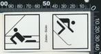 Sticker: Hansaplast - Sportstickers - Zeilen - Skien, Verzamelen, Ophalen of Verzenden, Zo goed als nieuw, Sport