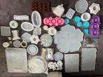 Siliconen mallen jesmonite gips epoxy keramiek etc, Hobby en Vrije tijd, Knutselen, Ophalen of Verzenden, Zo goed als nieuw