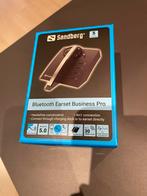 Sandberg Bluetooth Earset Business Pro - Nieuw!, Telecommunicatie, Carkits, Complete carkit, Nieuw, Ophalen of Verzenden, Inbouw