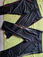 Sport broeken tot over de knie.Zwart met roze en met grijs, Ophalen, Leontien, Zwart, Maat 42/44 (L)