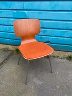 ‘60 vintage Fritz Hansen, ontwerp van Arne Jacobsen orgineel, Huis en Inrichting, Stoelen, Ophalen, Gebruikt, Overige kleuren