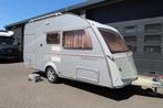 Kip Shuttle special 41TTZ (bj 2002), Caravans en Kamperen, Caravans, Bedrijf, 5 tot 6 meter, Kip, Koelkast