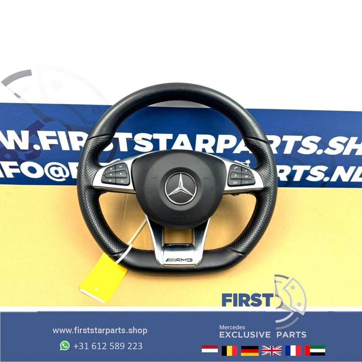 AMG STUUR 2018 C GLC KLASSE W205 W253 C253 origineel Mercede, Auto-onderdelen, Besturing, Mercedes-Benz, Gebruikt, Ophalen of Verzenden