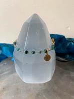 Smaragd diamant ruw geluk welvaart succes vreugde magie SALE, Sieraden, Tassen en Uiterlijk, Armbanden, Met edelsteen, Nieuw, Ophalen of Verzenden