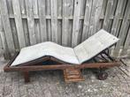 Teakhouten ligbed Bois le duc, Tuin en Terras, Ophalen, Gebruikt, Teakhout