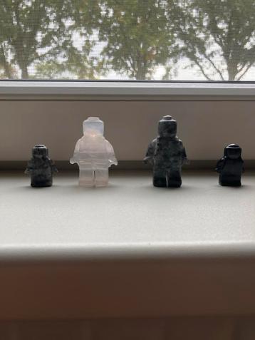 Kristallen LEGO Poppetjes Set beschikbaar voor biedingen