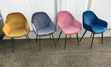 179 eetkamerstoelen horeca restaurant stoelen velvet nieuw beschikbaar voor biedingen