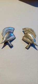 Set KNIL Genie, Ophalen of Verzenden, Landmacht, Nederland, Embleem of Badge