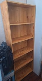 houten boekenkast, Ophalen, Met plank(en), Gebruikt, 50 tot 100 cm