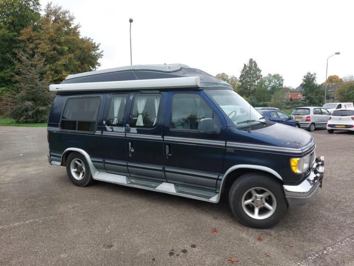 Ford Ecoline usa Camper, Caravans en Kamperen, Campers, Particulier, tot en met 3, Buscamper of Camperbus, Ford, Ford, LPG, Automaat