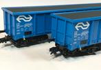 Roco 66070 set van 2 NS Eanos hoogbordenwagons blauw H0, Hobby en Vrije tijd, Modeltreinen | H0, Gelijkstroom, Ophalen of Verzenden