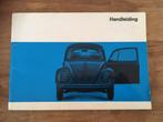 handleiding instructieboekje Volkswagen Kever-Cabrio 1968 NL, Auto diversen, Handleidingen en Instructieboekjes, Ophalen of Verzenden