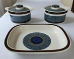 Rorstrand Sweden Amanda 2 Dekschalen en Grote Schotel, Ophalen of Verzenden, Overige stijlen, Glas, Schaal of Schalen