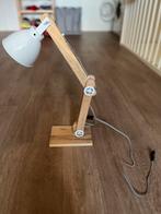 Tafellamp, Ophalen of Verzenden, Zo goed als nieuw, Hout, Minder dan 50 cm