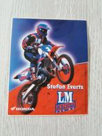 sticker  HONDA Stefan Everts LM RACING, Verzamelen, Ophalen of Verzenden, Zo goed als nieuw, Auto of Motor