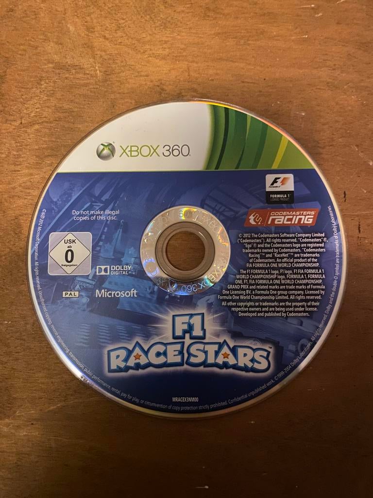 XGame: F1 Race Stars (XBox 360), 1 speler, Ophalen of Verzenden, Racen en Vliegen, Vanaf 3 jaar