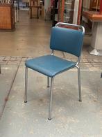 Gispen 106 stoelen (6x), Huis en Inrichting, Ophalen, Gebruikt, Blauw, Vijf, Zes of meer stoelen