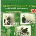 Overzicht van de 20e eeuw - 1900 - 1924 = 2cd = 1,99, Cd's en Dvd's, Cd's | Overige Cd's, Ophalen of Verzenden, Zo goed als nieuw