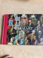 Frankrijk boek met zegels Mozart, Ophalen of Verzenden