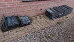 RBB sneldekpannen, ca. 100 stuks, grijs, Ophalen, Gebruikt, Steen of Klei, 5 tot 10 m²