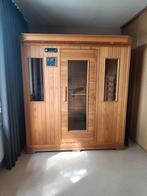 Infrarood sauna 4-persoons, Sport en Fitness, Sauna, Ophalen, Gebruikt, Infrarood, Complete sauna