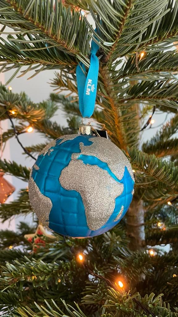 Vondels KLM Kerstbal Ornament - Uniek!, Diversen, Kerst, Nieuw, Ophalen
