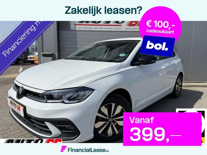 Volkswagen Polo 1.0 TSI GOAL camera CarPlay Cruise Control, Auto's, Volkswagen, Bedrijf, Lease, Financial lease, Polo, Benzine