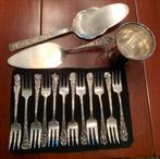 Zilveren Gebaksvorkjes & Taartscheppen - 90 Zilver, Antiek en Kunst, Antiek | Bestek, Ophalen of Verzenden