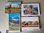 4 top quality jigsaw puzzles, Hobby en Vrije tijd, Ophalen of Verzenden, 500 t/m 1500 stukjes, Legpuzzel
