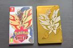 Pokemon Shield + STEELBOOK, Ophalen of Verzenden, 1 speler, Zo goed als nieuw