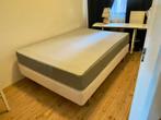Stevige boxspring van IKEA (140x200 cm) inclusief matras, Ophalen, Gebruikt, Tweepersoons, 140 cm
