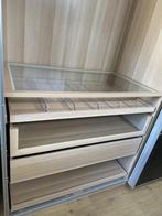 Ikea KOMPLEMENT kastinrichting eikeneffect 100cm breed, Ophalen, 50 tot 100 cm, Zo goed als nieuw, Met lade(s)