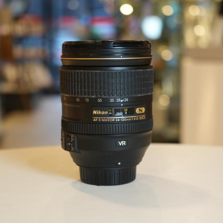 Nikon NIKKOR 24-120mm f/4.0 VR (Hoofddorp), Audio, Tv en Foto, Fotografie | Lenzen en Objectieven, Zo goed als nieuw, Telelens